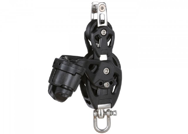 Double Fiddle Block with Clamp, Swivel and Becket